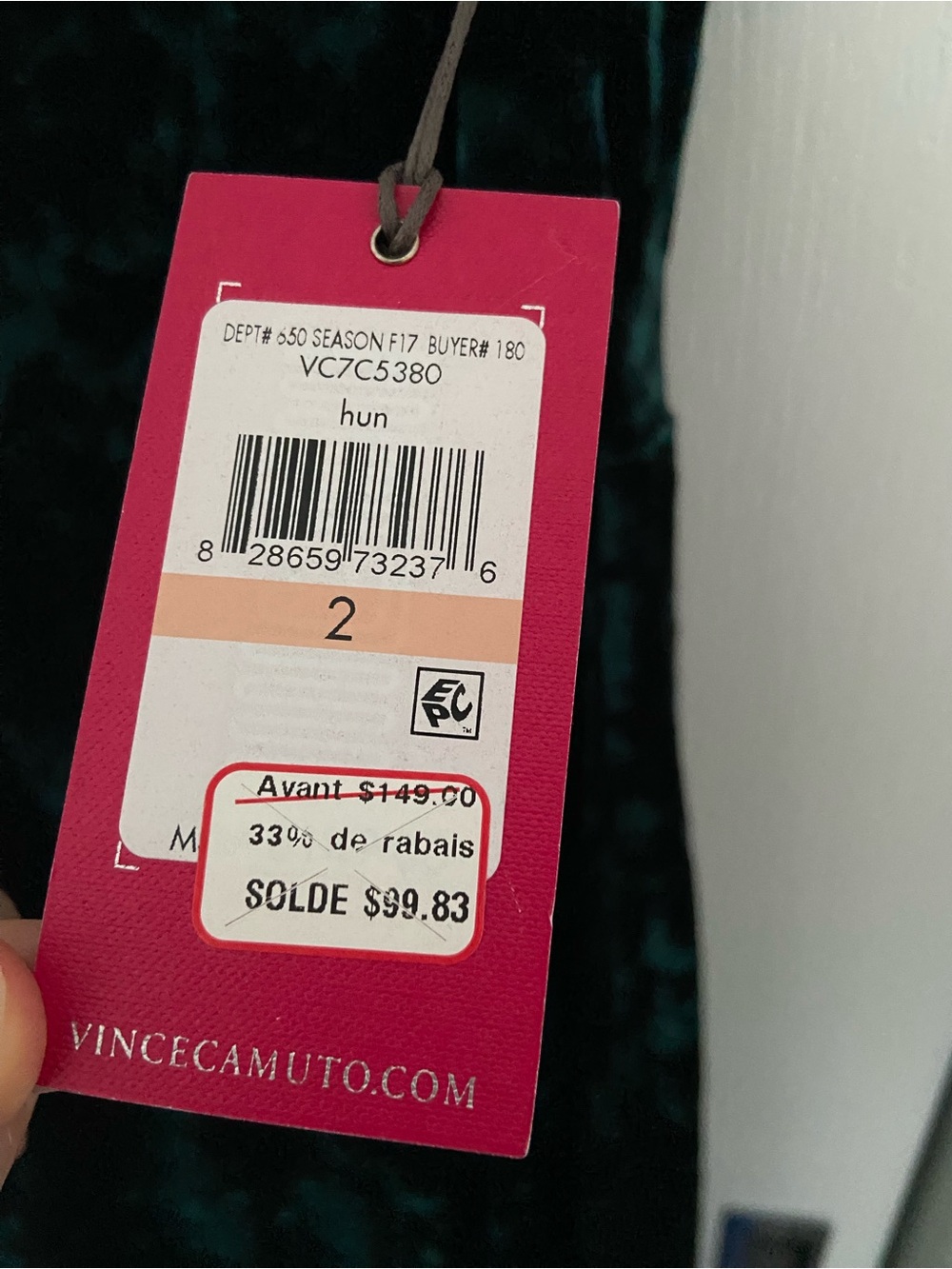 Vince Camuto Emerald Green Cold Shoulder Crushed Velvet Sheath Dress - Picture 9 of 10